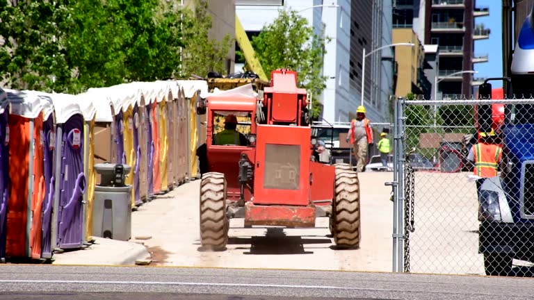 Portable Restroom Setup and Delivery in Hanford, CA